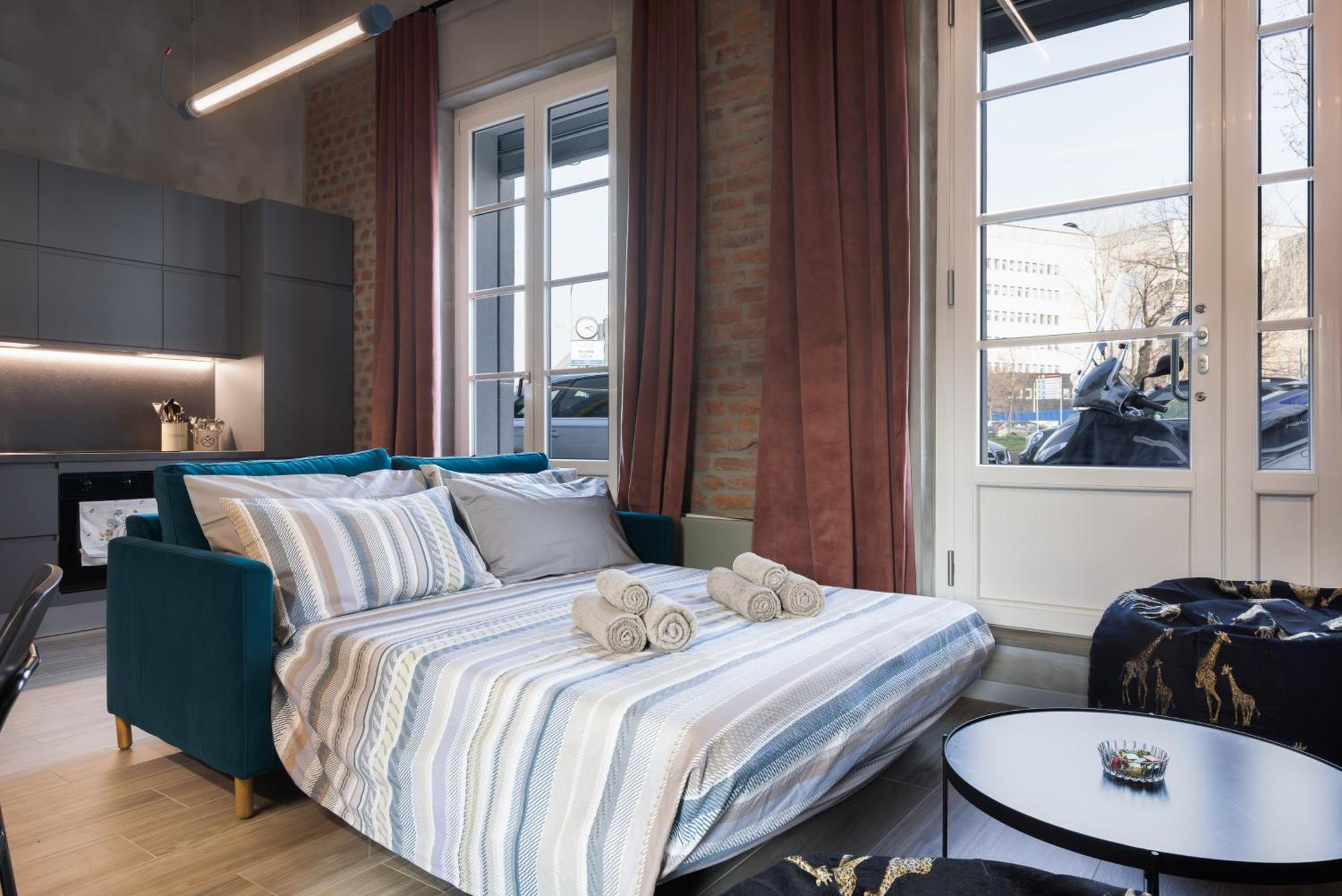 Апартаменты Loft Art Bicocca Милан Экстерьер фото